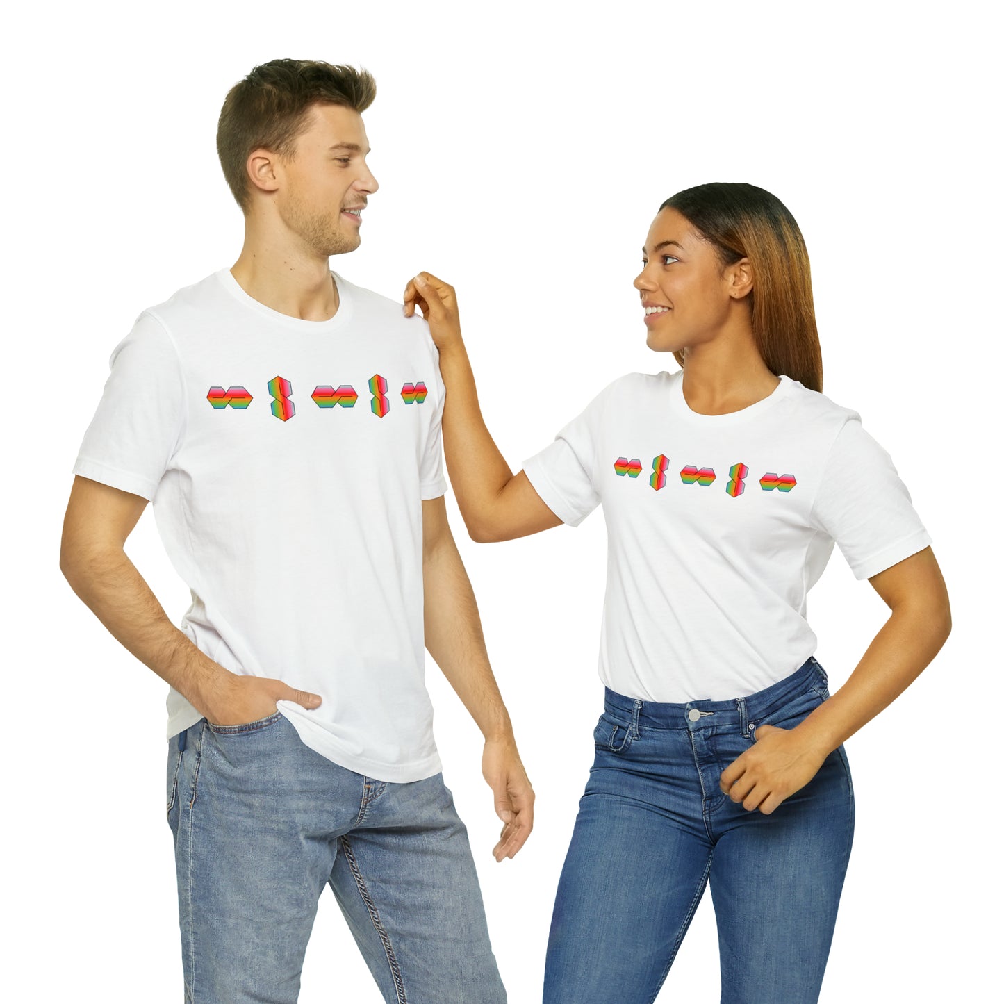Vibrant "S" Graphic Tee